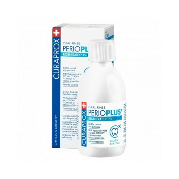 Curaprox Mondspoeling Perio Plus+ Regenerate CHX 0.09% 200 ml