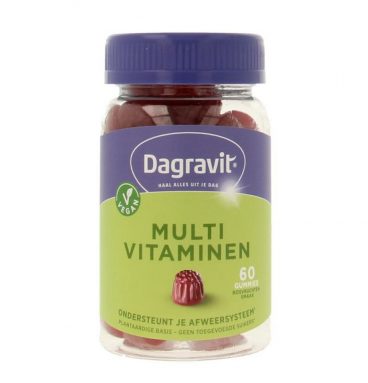 1+1 gratis: Dagravit Multivitaminen Gummies 60 stuks