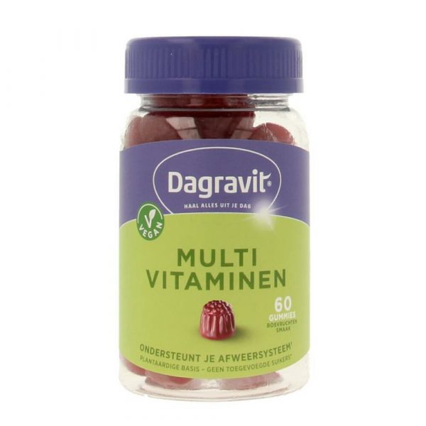 1+1 gratis: Dagravit Multivitaminen Gummies 60 stuks