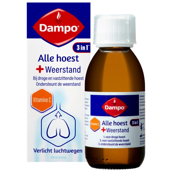 Dampo Alle Hoest +Weerstand 150 ml