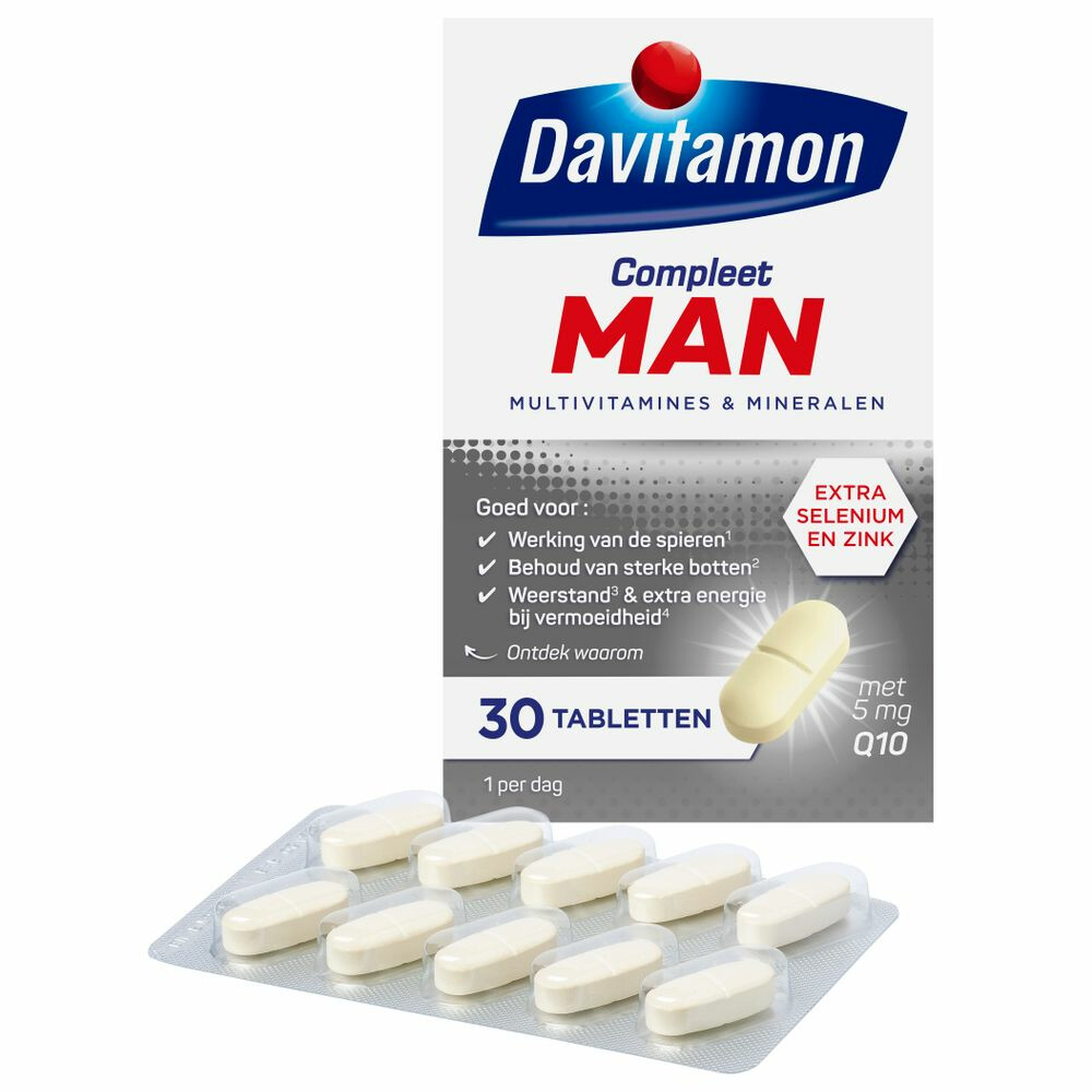 Davitamon Compleet Man 30 tabletten