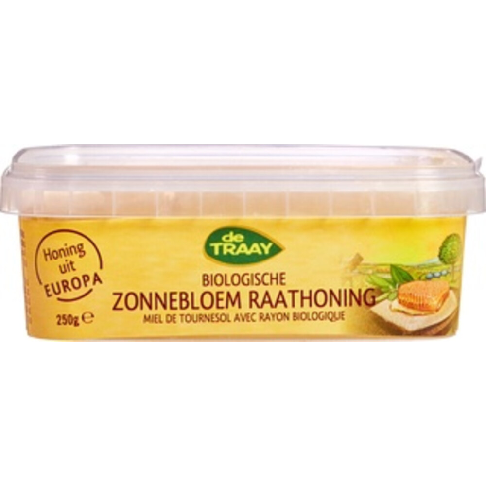 De Traay Zonnebloem Biologische Raathoning 250 gr