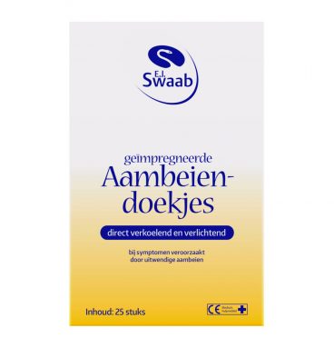 6x Dr. Swaab Geïmpregneerde Aambeiendoekjes 25 stuks