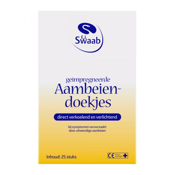 6x Dr. Swaab Geïmpregneerde Aambeiendoekjes 25 stuks