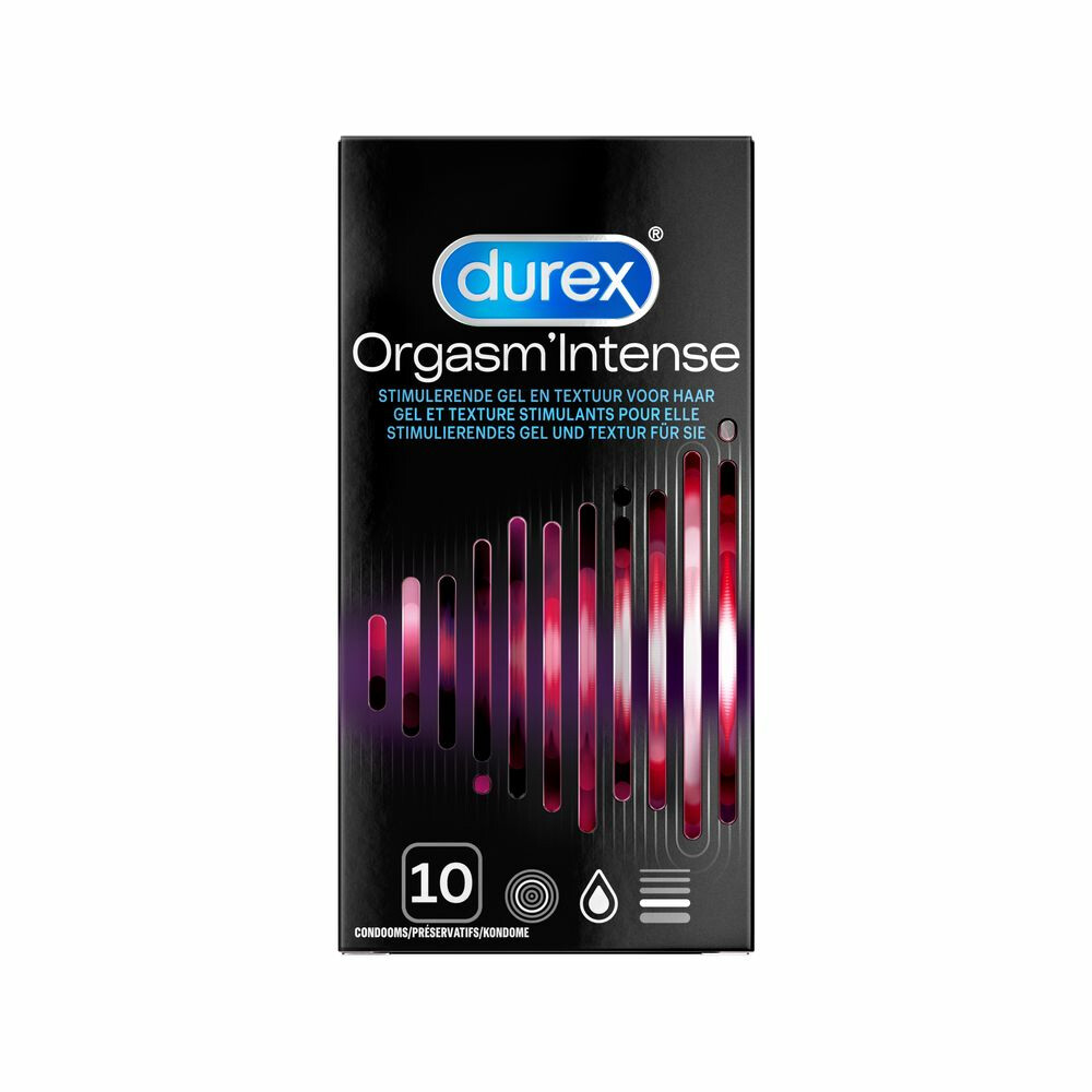 Durex Condooms Orgasm'Intense 10 stuks