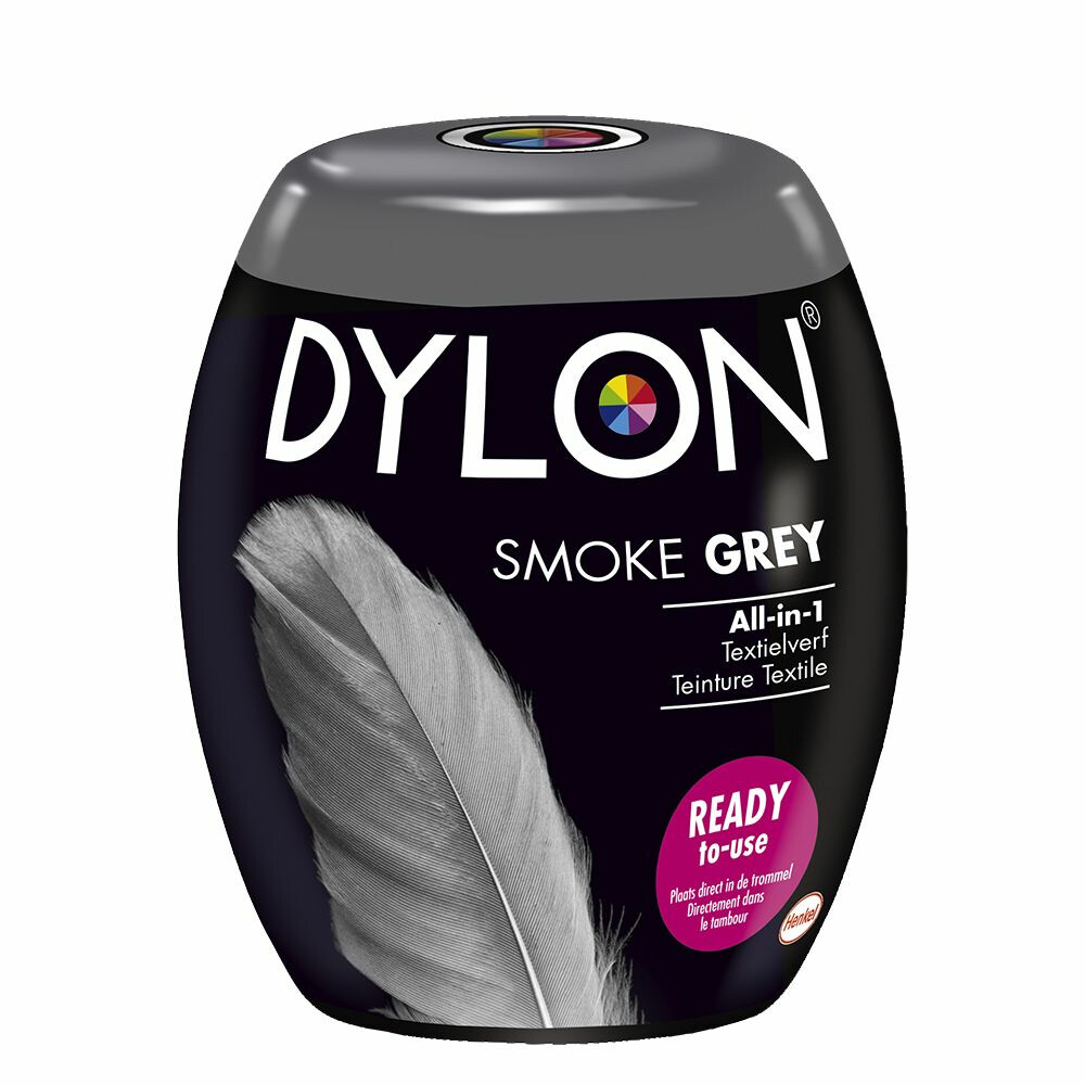 3x Dylon Textielverf Smoke Grey 350 gr