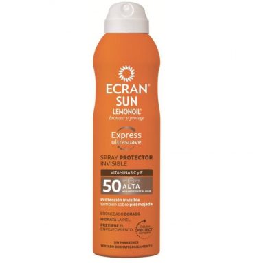 Ecran Sun Invisible Spray Carrot SPF 50 250 ml