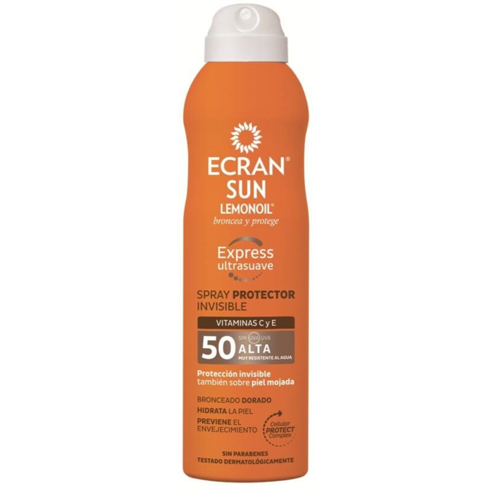 Ecran Sun Invisible Spray Carrot SPF 50 250 ml