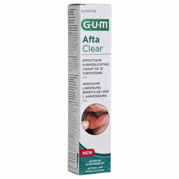 1+1 gratis: GUM AftaClear Mondgel 10 ml