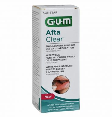 1+1 gratis: GUM AftaClear Mondwater 120 ml