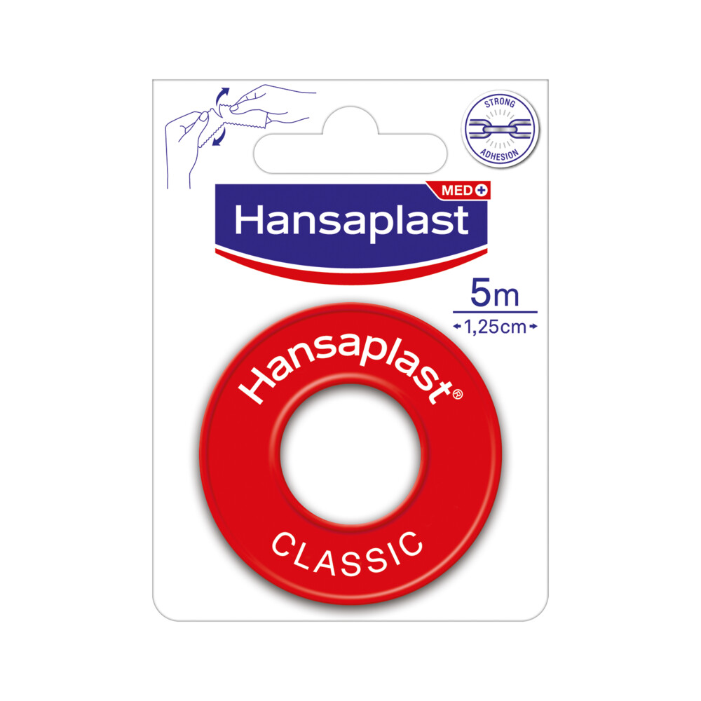 2e halve prijs: Hansaplast Hechttape Classic 5 m x 1