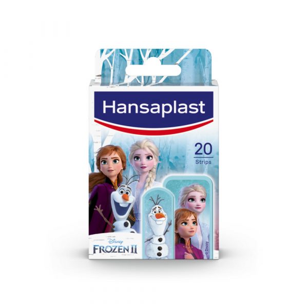 2e halve prijs: Hansaplast Junior Frozen 20 stuks