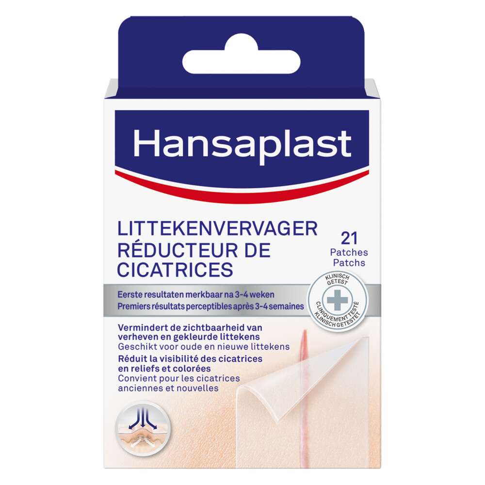 2e halve prijs: Hansaplast Littekenvervager 21 strips