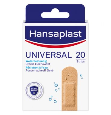 2e halve prijs: Hansaplast Universal Strips 20 stuks