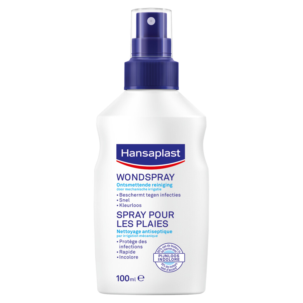 2e halve prijs: Hansaplast Wondspray 100 ml