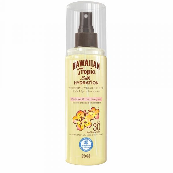 Hawaiian Tropic Silk Hydration Protect Weightless Oil SPF 30 148 ml