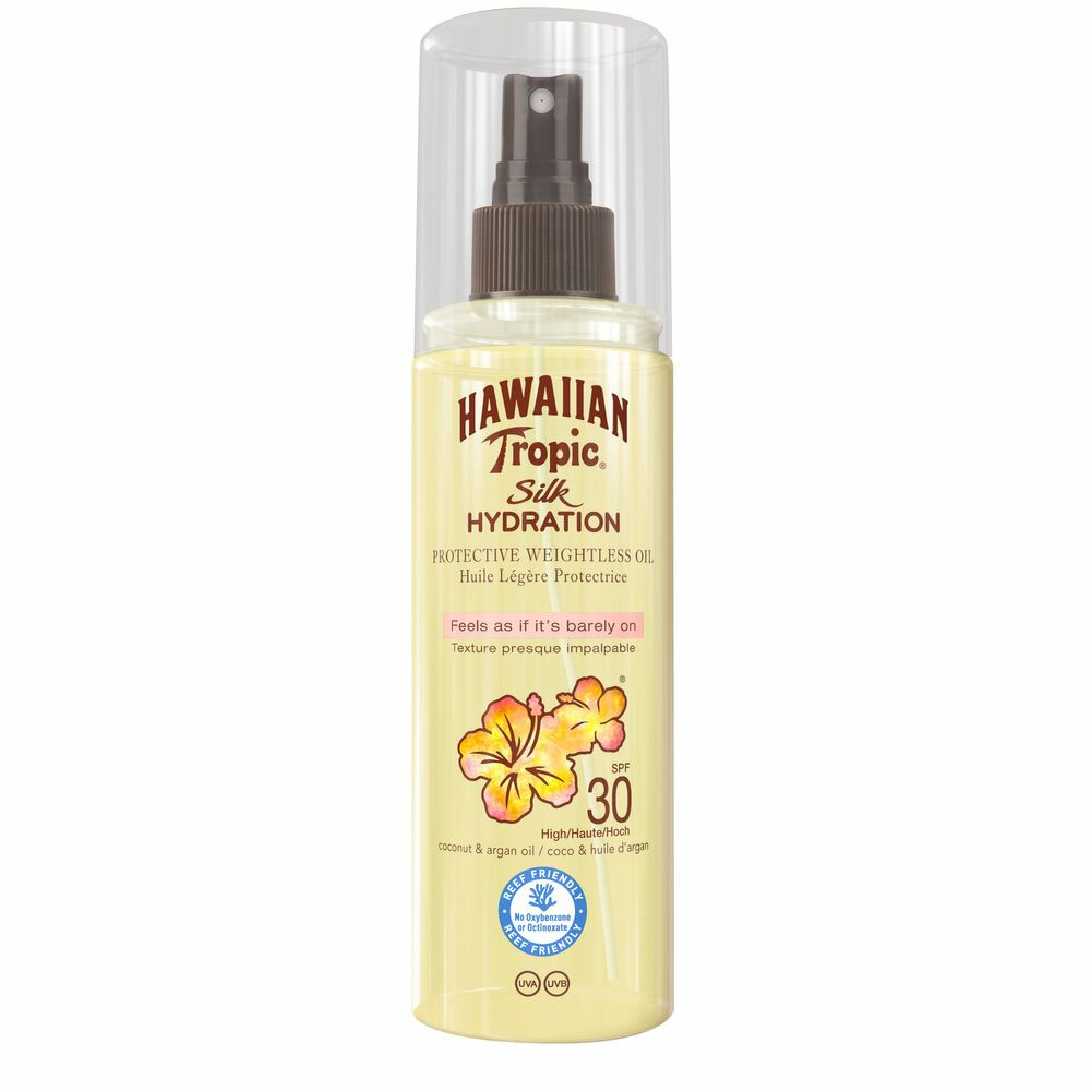 Hawaiian Tropic Silk Hydration Protect Weightless Oil SPF 30 148 ml