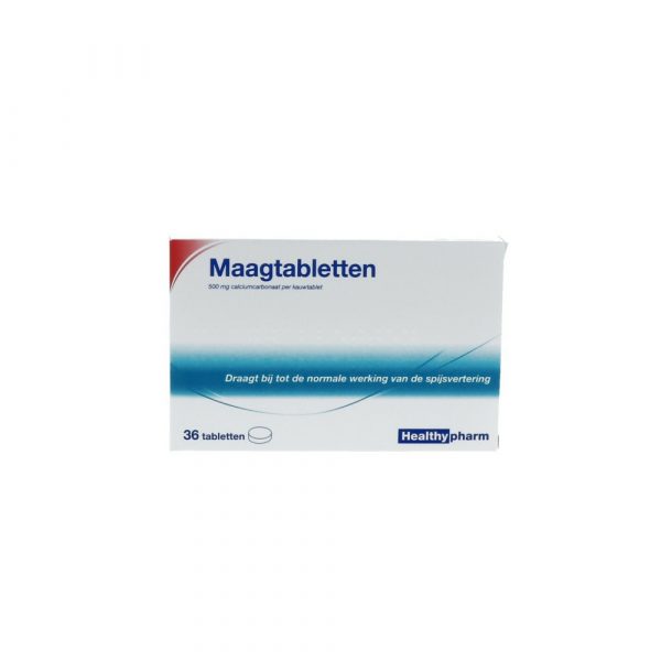 Healthypharm Maagtabletten 36 tabletten