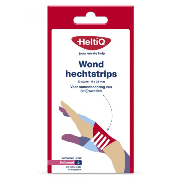 HeltiQ Wondhechtstrips 12 stuks