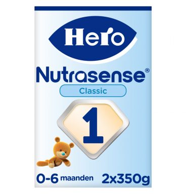 3x Hero Baby Nutrasense Classic 1 Zuigelingenmelk (0-6 mnd) 700 gr