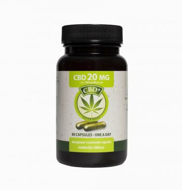 Jacob Hooy CBD Capsules 20 mg 60 capsules