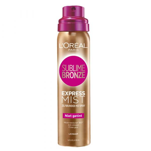 L'Oréal Sublime Bronze Self Tan Body Spray 150 ml