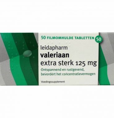 Leidapharm Valeriaan 125mg 50 tabletten