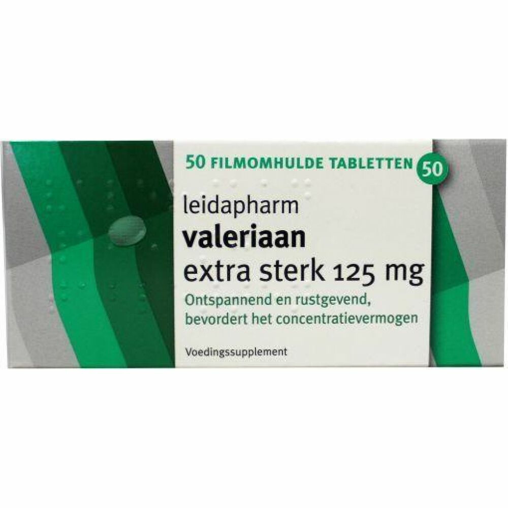 Leidapharm Valeriaan 125mg 50 tabletten