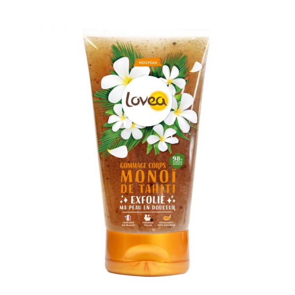 8x Lovea Body Scrub Tahiti Monoï 150 ml