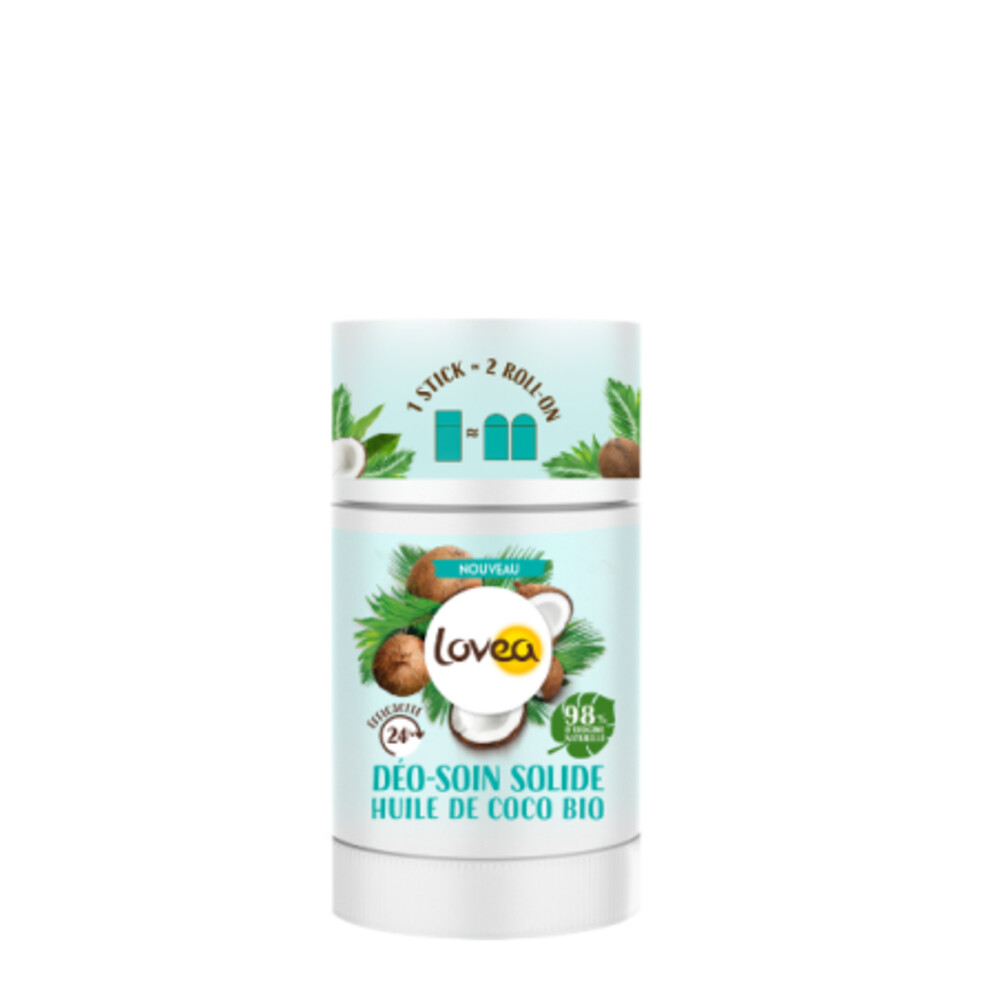 Lovea Solid Deodorant Organic Coconut Oil 50 gr