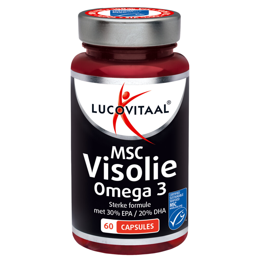 Lucovitaal MSC Visolie Omega 3 60 capsules