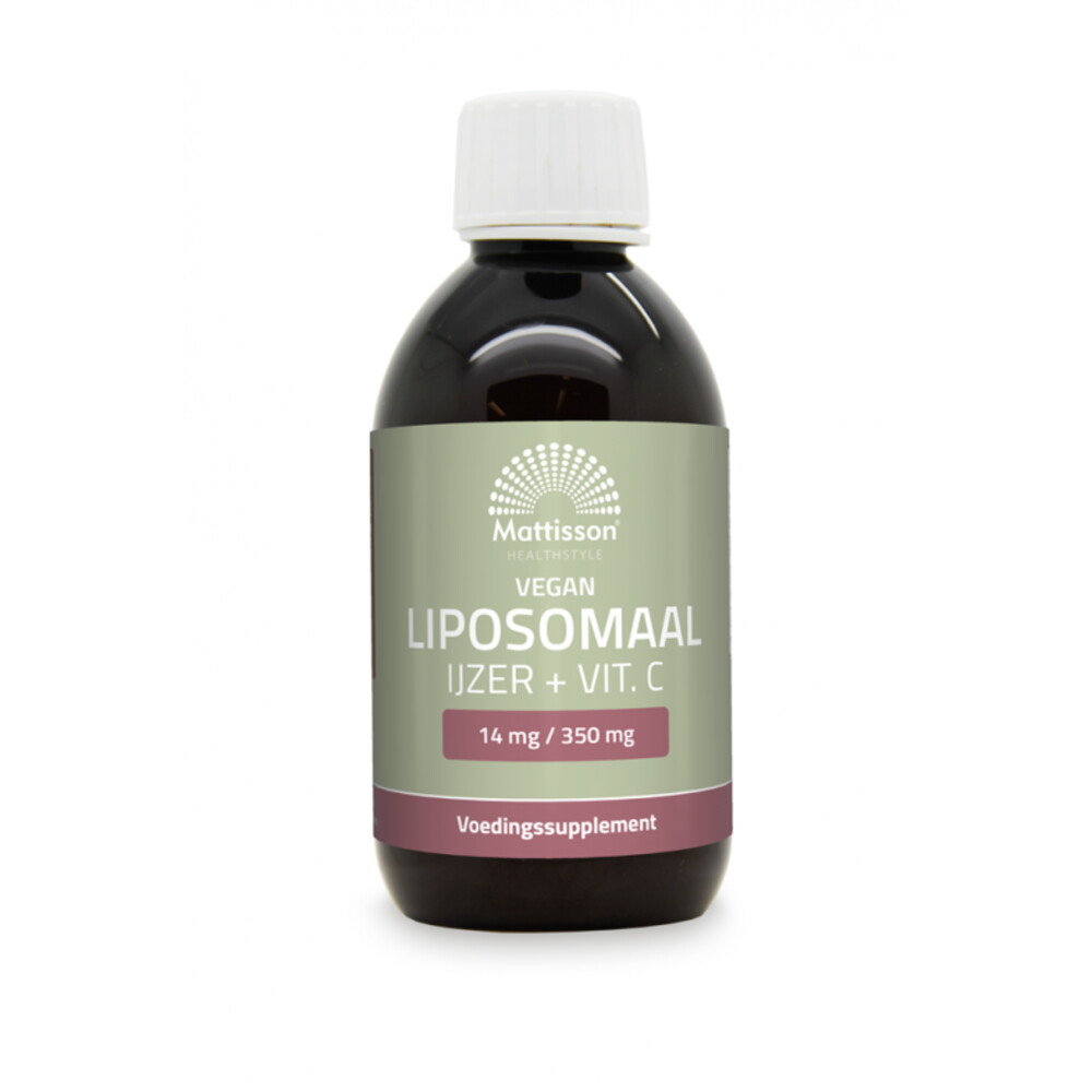 Mattisson Liposomaal IJzer&Vitamine C 250 ml