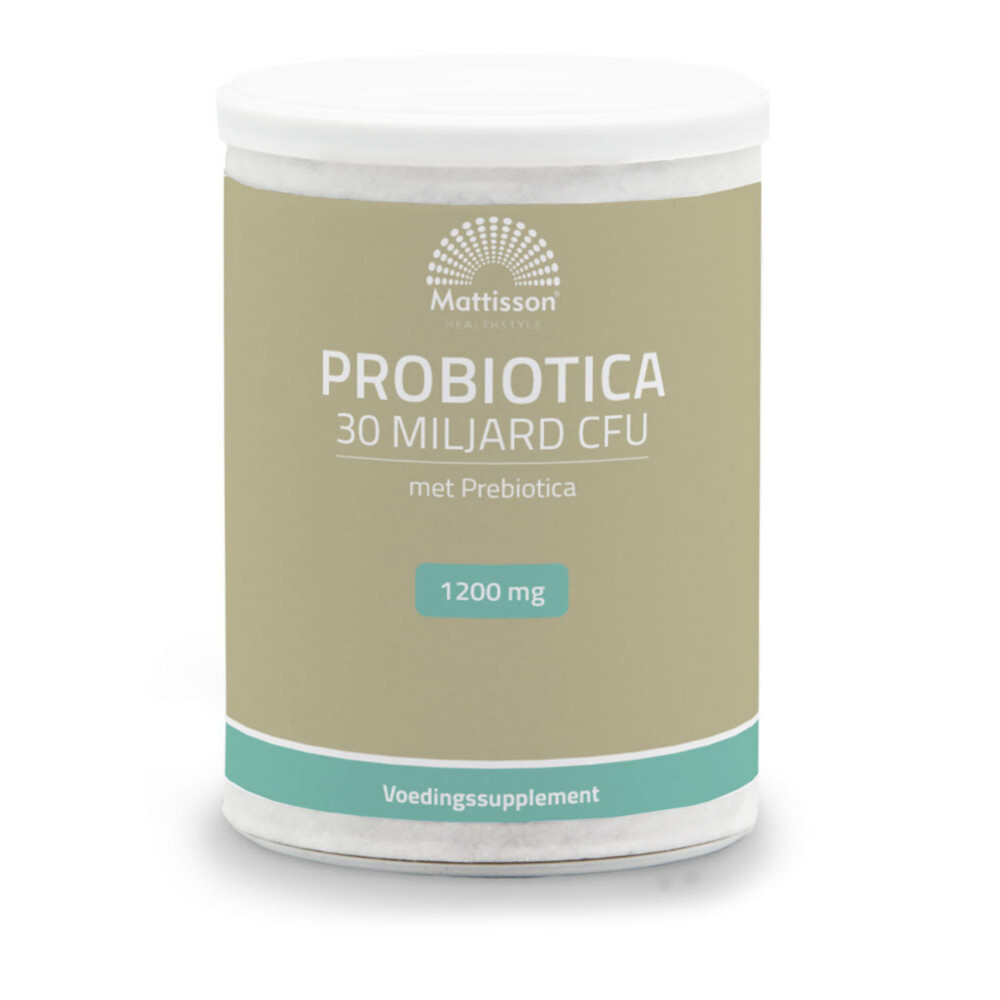 Mattisson Probiotica 30 Miljard CFU 1200mg 125 gr