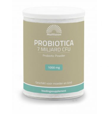 Mattisson Probiotica 7 Miljard CFU 1000mg 125 gr