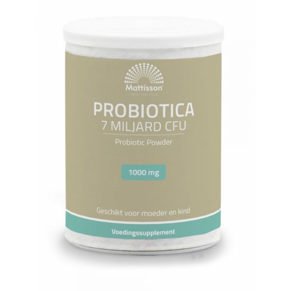 Mattisson Probiotica 7 Miljard CFU 1000mg 125 gr