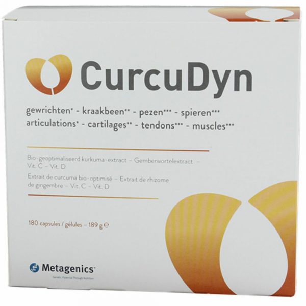 Metagenics Curcudyn 180 tabletten