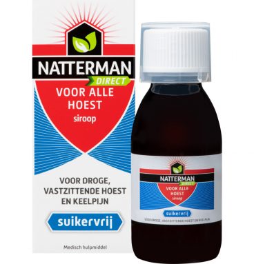 Natterman Voor Alle Hoest Suikervrij 120 ml