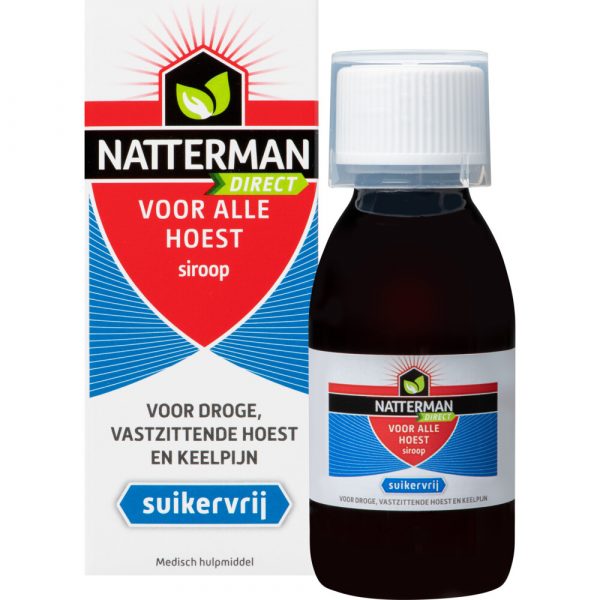 Natterman Voor Alle Hoest Suikervrij 120 ml