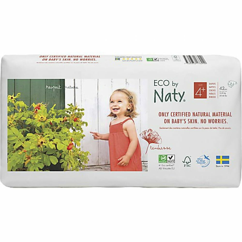 Naty Luiers Maat 4 Maxi Plus (9-20 kg) Economy 42