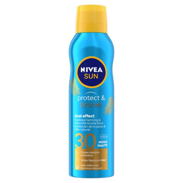 Nivea Sun Protect en Bronze Zonnespray SPF 30 200 ml