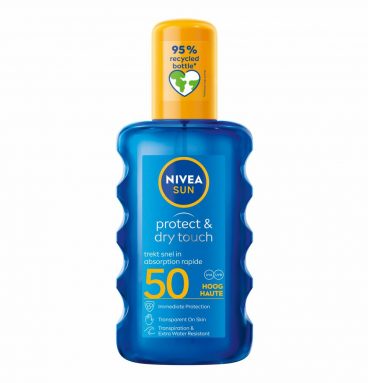 Nivea Sun Protect en Dry Touch Verfrissende Vernevelende Spray SPF 50 200 ml