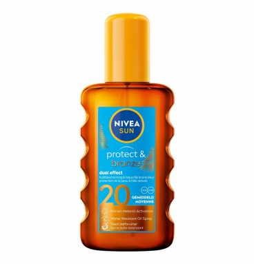 Nivea Sun Protect&Bronze Olie Spray SPF 20 200 ml