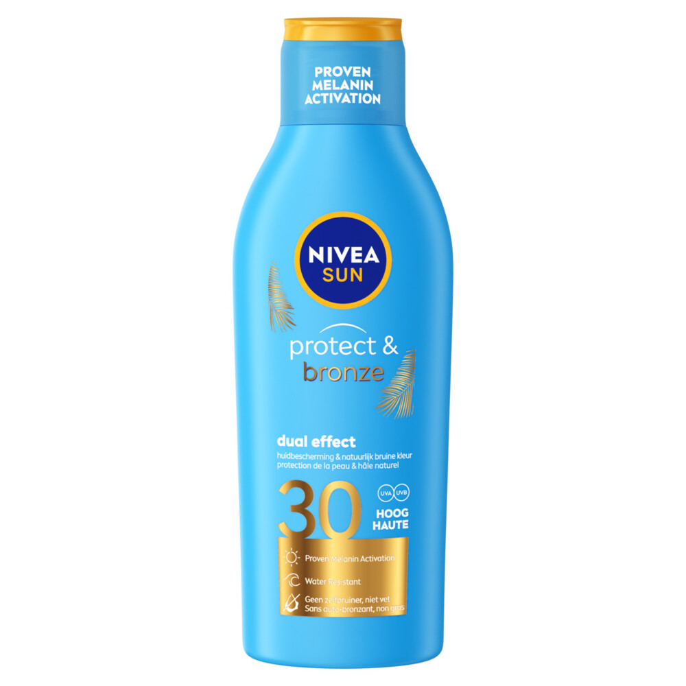 Nivea Sun Protect&Bronze Zonnebrand Melk SPF 30 200 ml