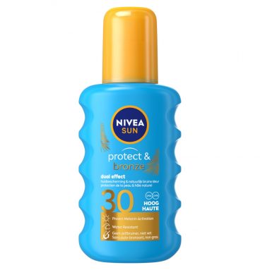 Nivea Sun Protect&Bronze Zonnebrand Spray SPF 30 200 ml