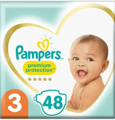 Pampers Premium Protection Luiers Maat 3 (6-10 kg) 48 stuks