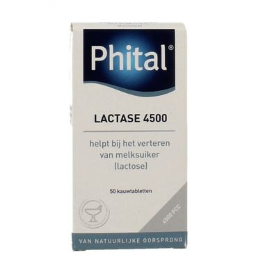 Phital Lactase 4500 50 tabletten