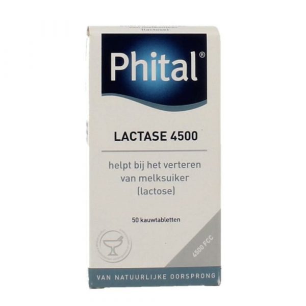 Phital Lactase 4500 50 tabletten