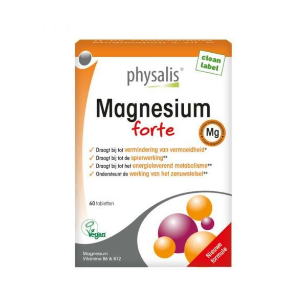 Physalis Magnesium Forte 60 tabletten