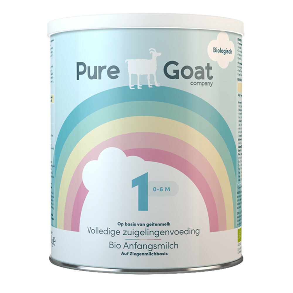 2x Pure Goat Geitenmelk 1 Zuigelingenvoeding 800 gr