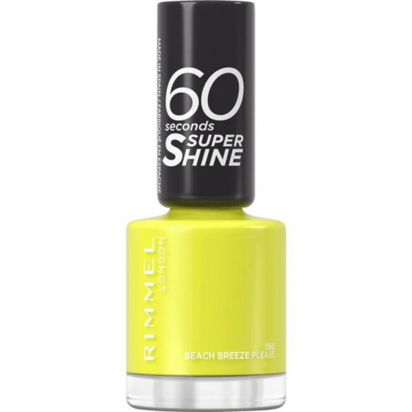 Rimmel London 60 Seconds SuperShine Nagellak 155 Beach Breeze Please 8 ml